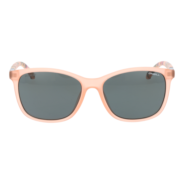 O'Neill Sonnenbrille ONS Malika 2.0 55151P – Frontansicht mit Kunststoff Rahmen und Grau Gläsern
