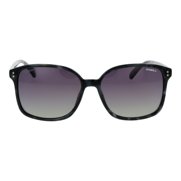 O'Neill Sonnenbrille ONS Praia 2.0 58195P – Frontansicht mit Kunststoff Rahmen und Lila Gläsern
