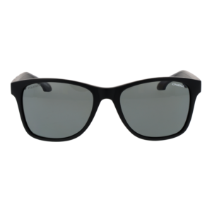 O'Neill Sonnenbrille ONS Shore 2.0 55127P – Frontansicht mit Kunststoff Rahmen und Grau Gläsern