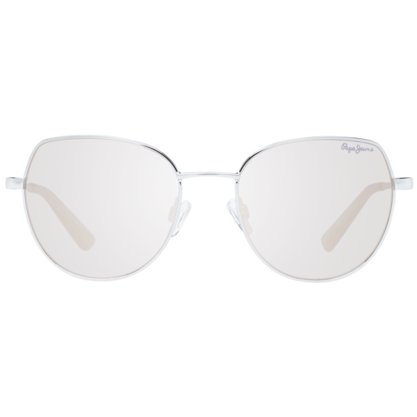 Pepe Jeans Sonnenbrille PJ5197 52898 – Frontansicht mit Metall Rahmen und Grau Gläsern