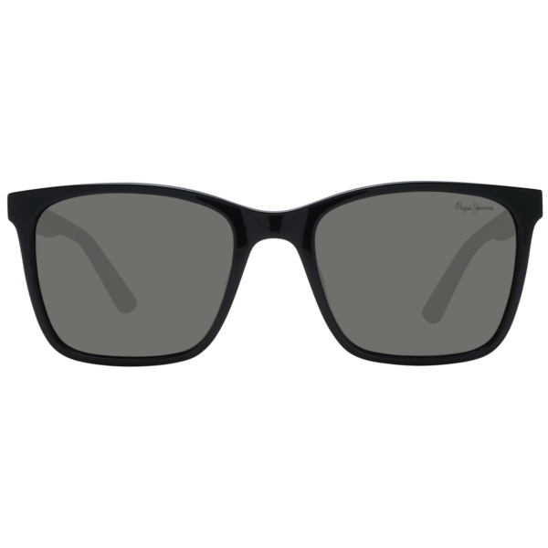 Pepe Jeans Sonnenbrille PJ7407 55093P – Frontansicht mit Azetat Rahmen und Grau Gläsern