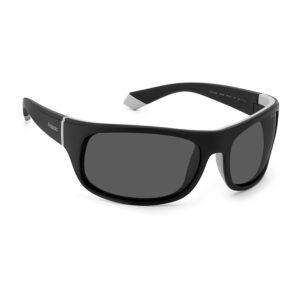 Rückansicht der Polaroid Sonnenbrille PLD 2125/S 6608AM9 – Gummi Rahmen