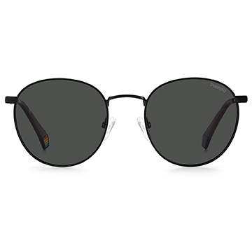 Polaroid Sonnenbrille PLD 6171/S 51807M9 – Frontansicht mit Metall Rahmen und Grau Gläsern