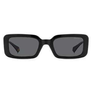 Polaroid Sonnenbrille PLD 6208/S/X 52807M9 – Frontansicht mit Polycarbonat Rahmen und Grau Gläsern