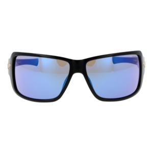 Police Sonnenbrille SPLN37M 650Z42 – Frontansicht mit Kunststoff Rahmen und Grau Gläsern