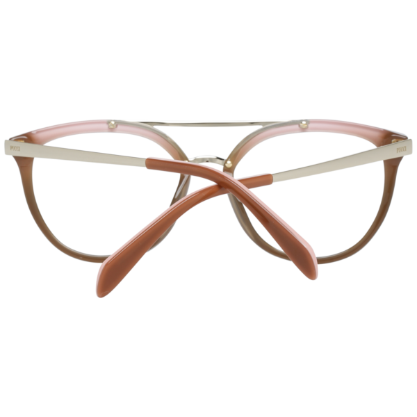 Frontansicht der Pucci Brille EP5072 52071 – Rahmen Metall & Kunststoff