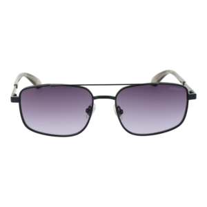 Superdry Sonnenbrille SDS 5000 56006 – Frontansicht mit Metall Rahmen und Grau Gläsern