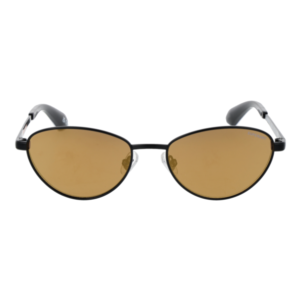 Superdry Sonnenbrille SDS 5002 52204 – Frontansicht mit Metall Rahmen und Gold Gläsern