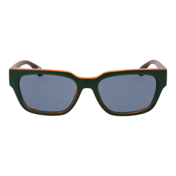 Superdry Sonnenbrille SDS 5004 58107 – Frontansicht mit Kunststoff Rahmen und Grau Gläsern