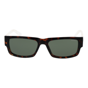Superdry Sonnenbrille SDS 5005 54102 – Frontansicht mit Kunststoff Rahmen und Grün Gläsern