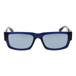 Superdry Sonnenbrille SDS 5005 54106 – Frontansicht mit Kunststoff Rahmen und Blau Gläsern