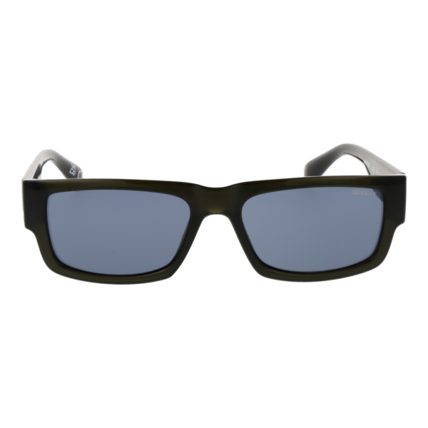 Superdry Sonnenbrille SDS 5005 54109 – Frontansicht mit  Rahmen und Blau Gläsern