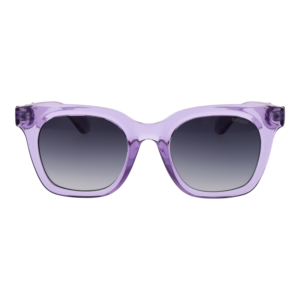 Superdry Sonnenbrille SDS 5008 50162 – Frontansicht mit Kunststoff Rahmen und Lila Gläsern