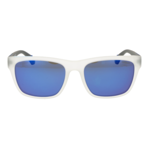 Superdry Sonnenbrille SDS 5009 56113P – Frontansicht mit Kunststoff Rahmen und Grau Gläsern