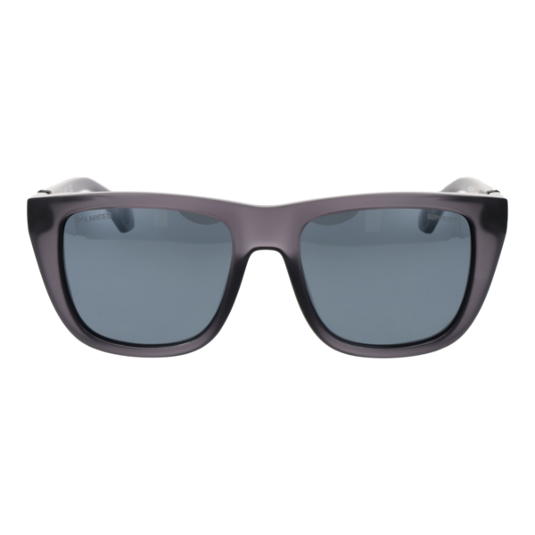 Superdry Sonnenbrille SDS 5010 53108P – Frontansicht mit Kunststoff Rahmen und Grau Gläsern
