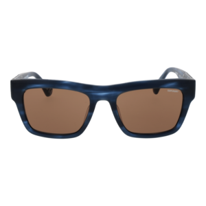 Superdry Sonnenbrille SDS 5011 54106 – Frontansicht mit Kunststoff Rahmen und Braun Gläsern