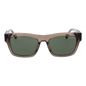 Superdry Sonnenbrille SDS 5011 54109 – Frontansicht mit Kunststoff Rahmen und Grün Gläsern
