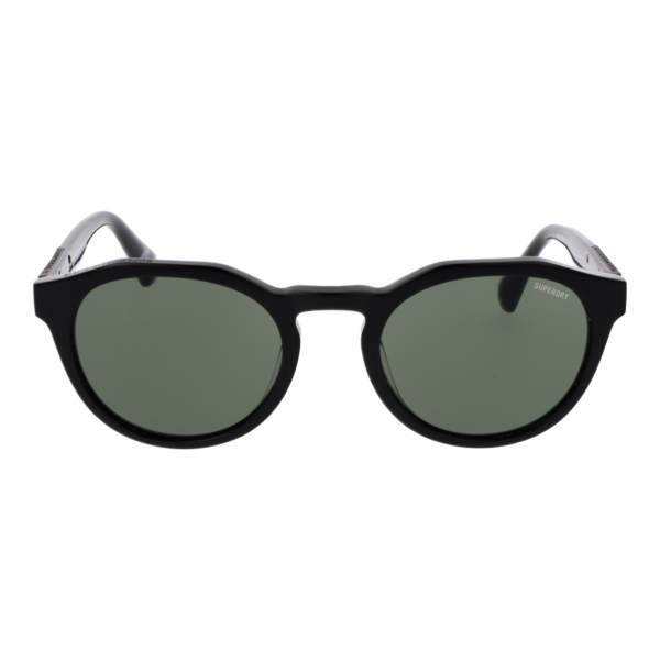 Superdry Sonnenbrille SDS 5012 52104 – Frontansicht mit  Rahmen und Grün Gläsern