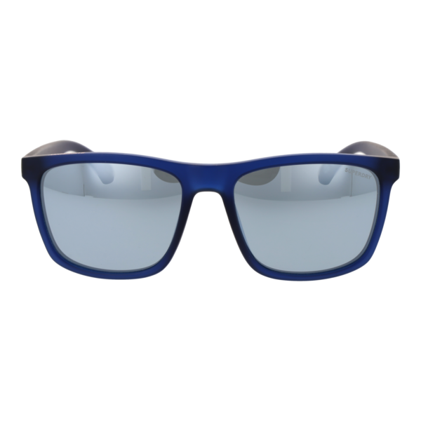 Superdry Sonnenbrille SDS 5015 58106 – Frontansicht mit  Rahmen und Blau Gläsern