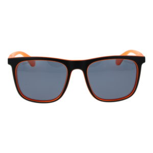 Superdry Sonnenbrille SDS 5016 54127P – Frontansicht mit Kunststoff Rahmen und Grau Gläsern