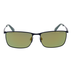 Superdry Sonnenbrille SDS 5018 58206 – Frontansicht mit Kunststoff Rahmen und Grün Gläsern