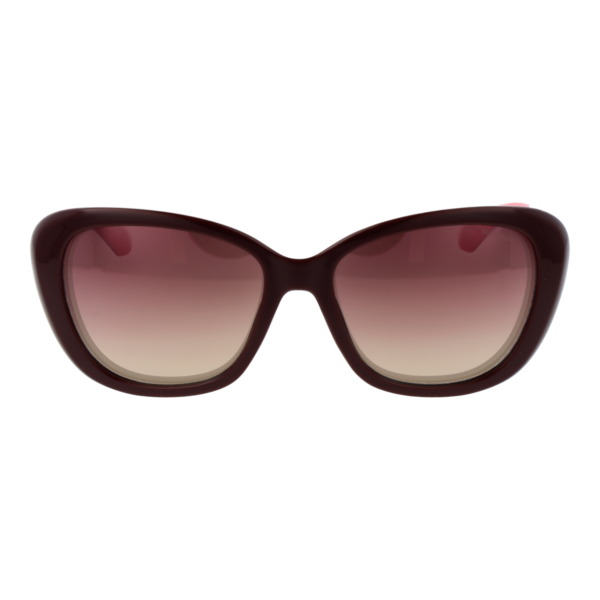 Superdry Sonnenbrille SDS 5022 56162 – Frontansicht mit Kunststoff Rahmen und Rosa Gläsern