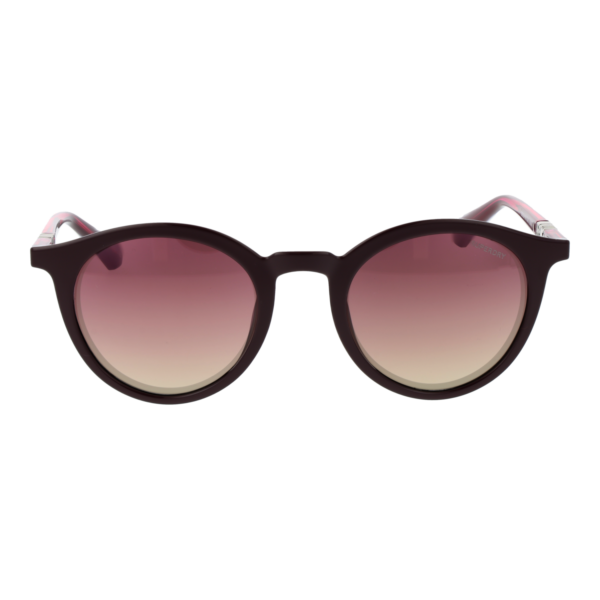 Superdry Sonnenbrille SDS 5025 50162 – Frontansicht mit Kunststoff Rahmen und Pink Gläsern