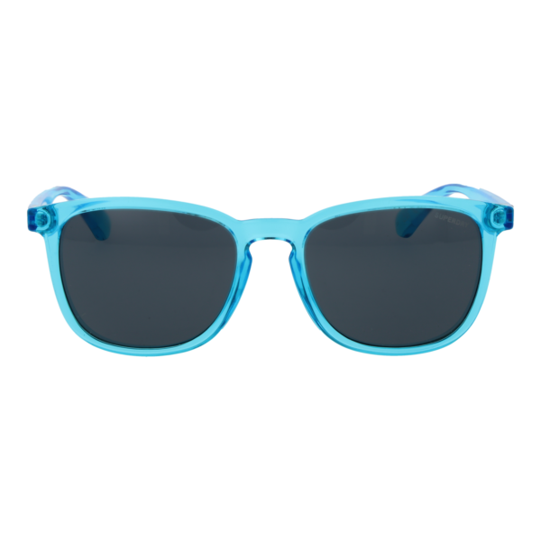 Superdry Sonnenbrille SDS 5027 55105 – Frontansicht mit Kunststoff Rahmen und Grau Gläsern