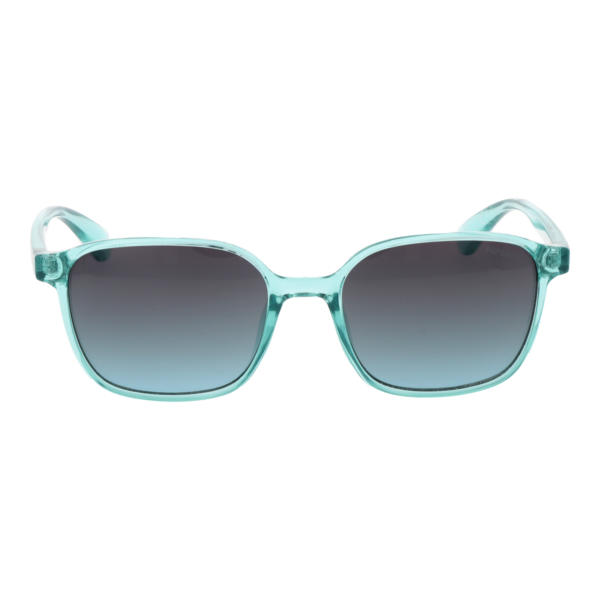 Superdry Sonnenbrille SDS 5028 52107 – Frontansicht mit Kunststoff Rahmen und Türkis Gläsern