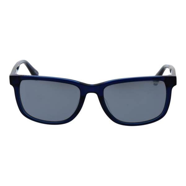 Superdry Sonnenbrille SDS 5029 56106 – Frontansicht mit  Rahmen und Blau Gläsern