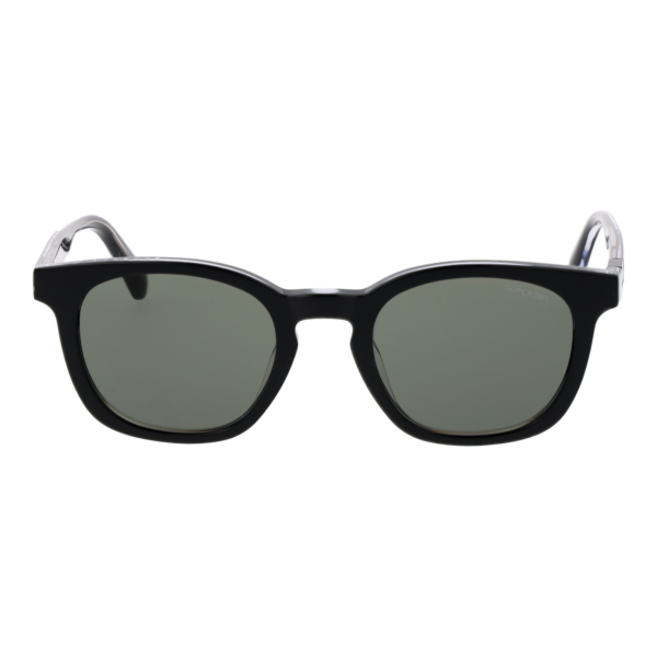 Superdry Sonnenbrille SDS 5031 48104 – Frontansicht mit  Rahmen und Grün Gläsern