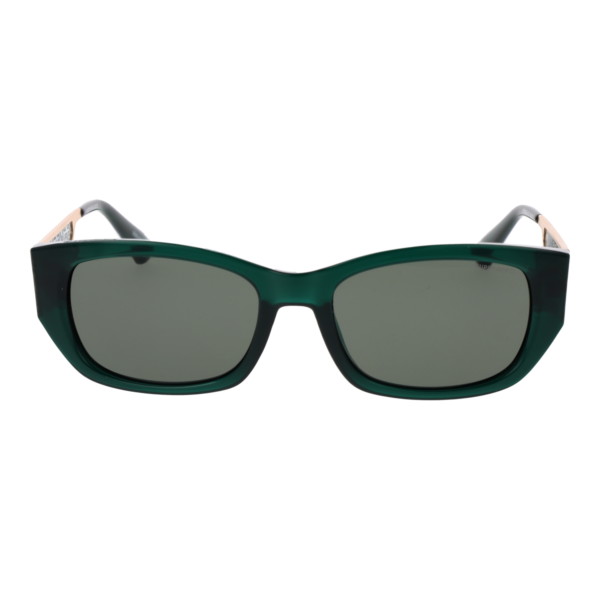 Superdry Sonnenbrille SDS 5036 54107 – Frontansicht mit  Rahmen und Grün Gläsern