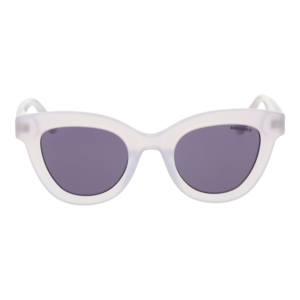 Superdry Sonnenbrille SDS 5037 46120 – Frontansicht mit Kunststoff Rahmen und Lila Gläsern