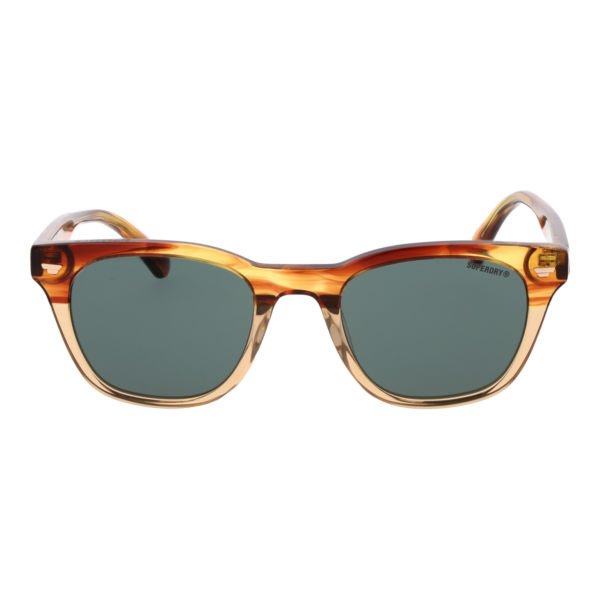 Superdry Sonnenbrille SDS 5043 50194 – Frontansicht mit  Rahmen und Grau Gläsern