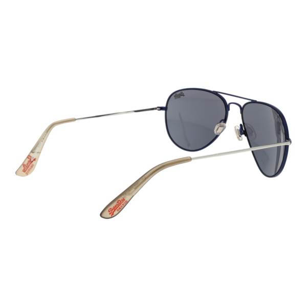 Rückansicht der Superdry Sonnenbrille SDS Heritage 58212 – Metall Rahmen