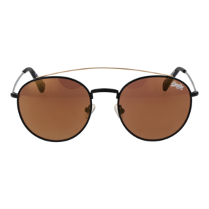 Superdry Sonnenbrille SDS Indianna 53004 – Frontansicht mit Metall Rahmen und Rot Gläsern