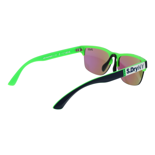 Rückansicht der Superdry Sonnenbrille SDS Laserlight 55105 – Kunststoff Rahmen