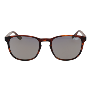 Superdry Sonnenbrille SDS Summer 53102 – Frontansicht mit Kunststoff Rahmen und Grau Gläsern