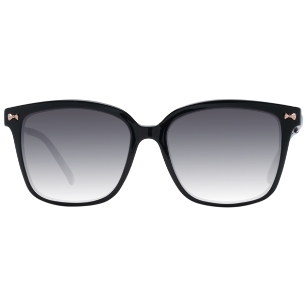Ted Baker Sonnenbrille TB1439 54012 – Frontansicht mit Zellulose Propionat Rahmen und Grau Gläsern