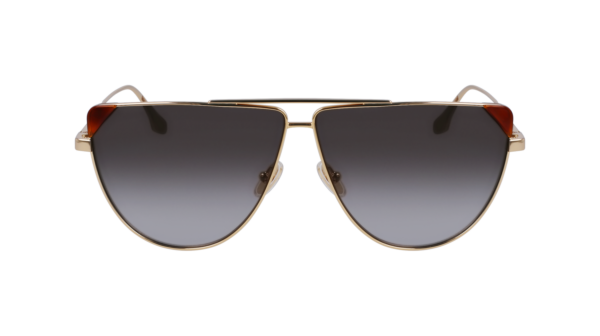 Victoria Beckham Sonnenbrille VB239S 63222 – Frontansicht mit  Rahmen und  Gläsern