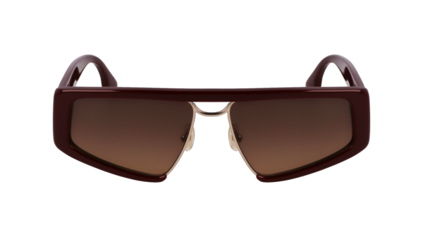 Victoria Beckham Sonnenbrille VB247S 57608 – Frontansicht mit  Rahmen und  Gläsern
