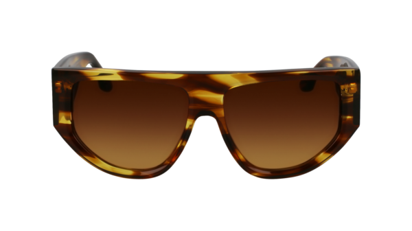 Victoria Beckham Sonnenbrille VB676S 55224 – Frontansicht mit  Rahmen und  Gläsern