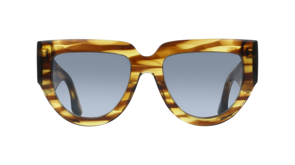 Victoria Beckham Sonnenbrille VB679S 53224 – Frontansicht mit  Rahmen und  Gläsern