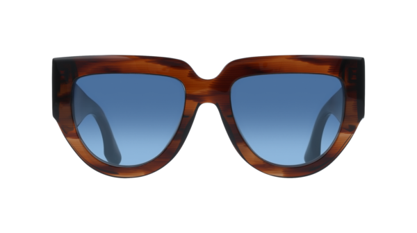 Victoria Beckham Sonnenbrille VB679S 53227 – Frontansicht mit  Rahmen und  Gläsern