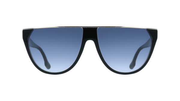 Victoria Beckham Sonnenbrille VB682S 61001 – Frontansicht mit Rahmen und Gläsern