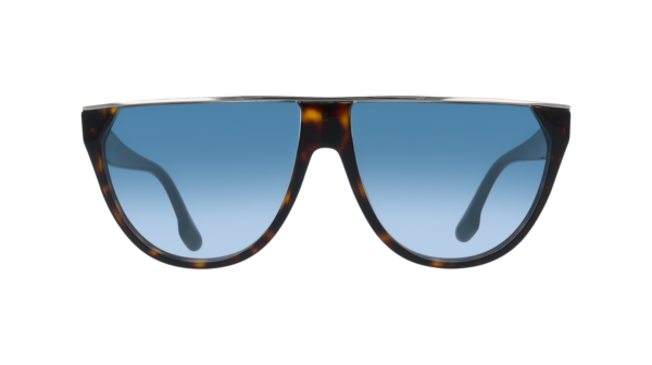 Victoria Beckham Sonnenbrille VB682S 61234 – Frontansicht mit Rahmen und Gläsern