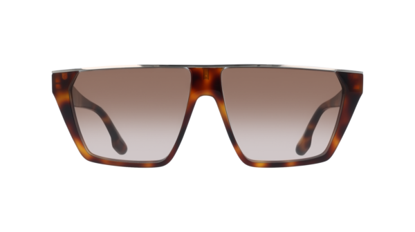 Victoria Beckham Sonnenbrille VB683S 58215 – Frontansicht mit Rahmen und Gläsern