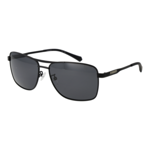 Polaroid Pilotenbrille Sonnenbrille PLD 2136/G/S/XN 59003M9 in Schwarz – 45° Seitenansicht