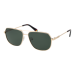 Polaroid Pilotenbrille Sonnenbrille PLD 6195/S/XN 58J5GUC in Gold – 45° Seitenansicht