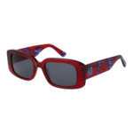 Pepe Jeans Rechteck Sonnenbrille PJ7424 52263 in Rot – 45° Seitenansicht